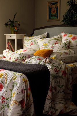 КПБ Милана поплин 1.5 сп (пододеяльник на молнии)