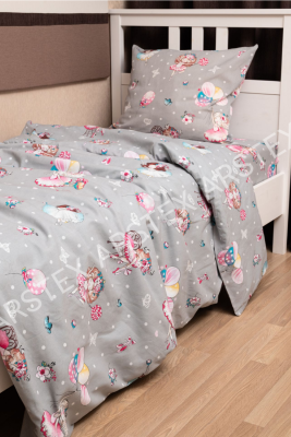 КПБ Девочки-балеринки бязь 1,5 сп с 1 наволочкой