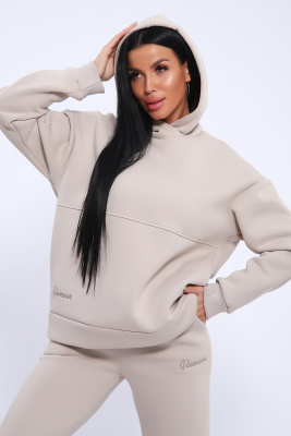 Костюм женский 82073 светло-бежевый