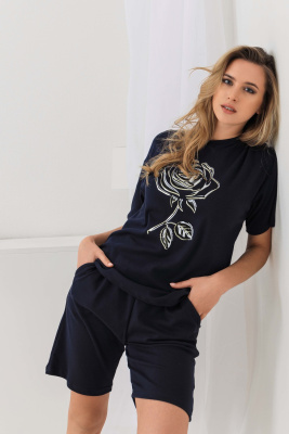 Костюм 21574 темно-синий