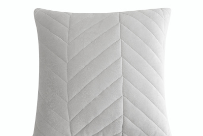 Декоративная наволочка Бексли серебро